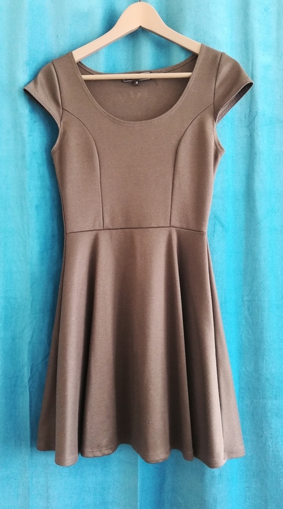 Simple and Elegant Gray Dress